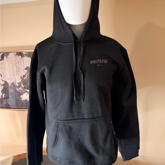 White Fox Boutique Tops - White Fox Boutique Black Hoodie